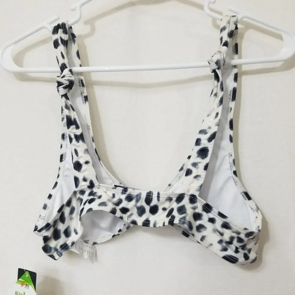 Nasty gal it was all a blue bikini top
